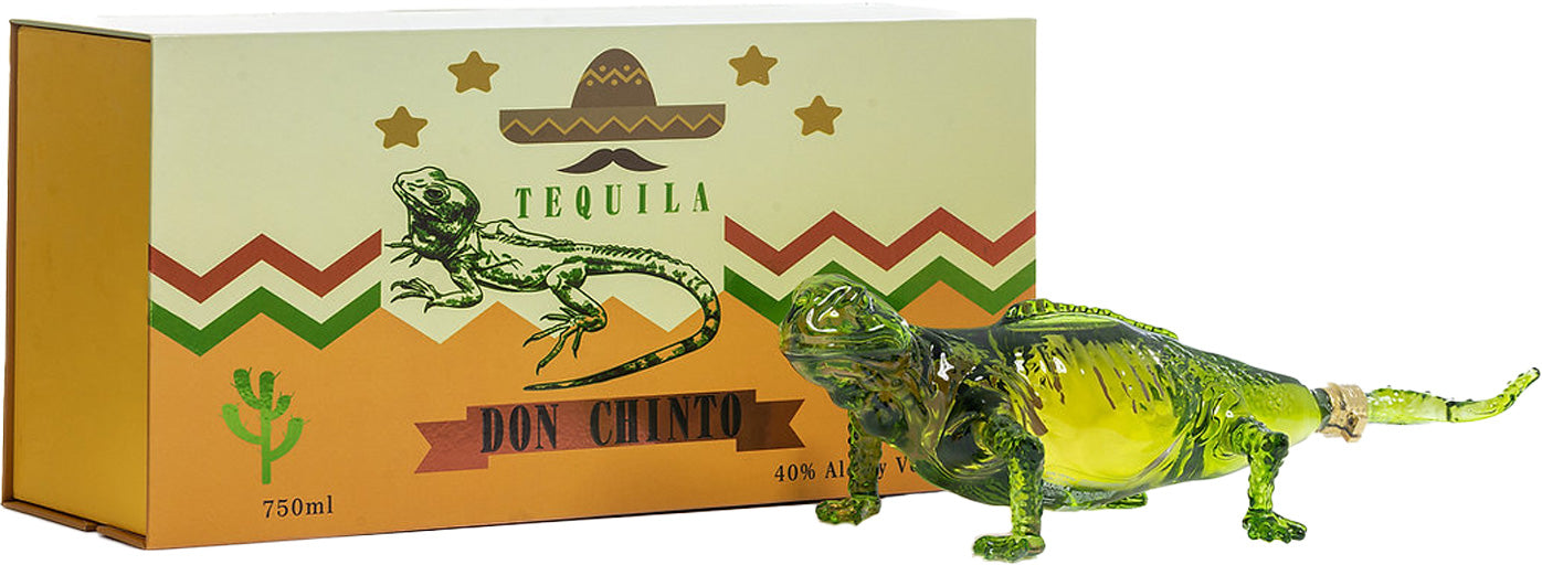 Don Chinto Iguana Tequila Reposado RED or GREEN 750ml-1