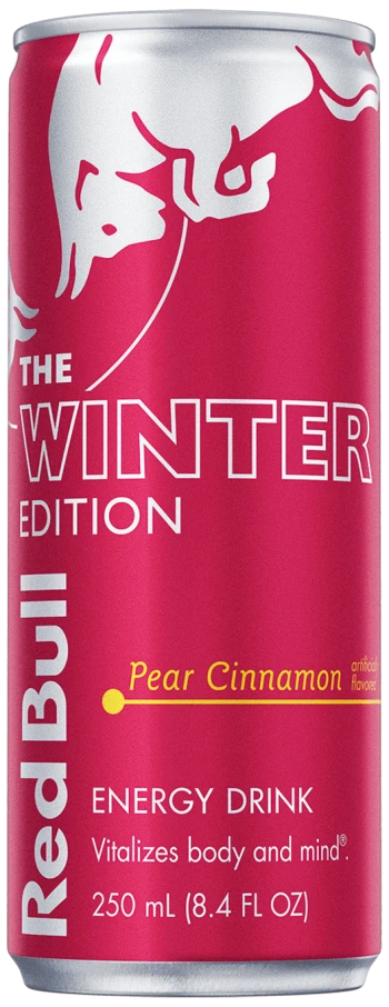 Red Bull Winter Editon Pear Cinnamon 12oz-0