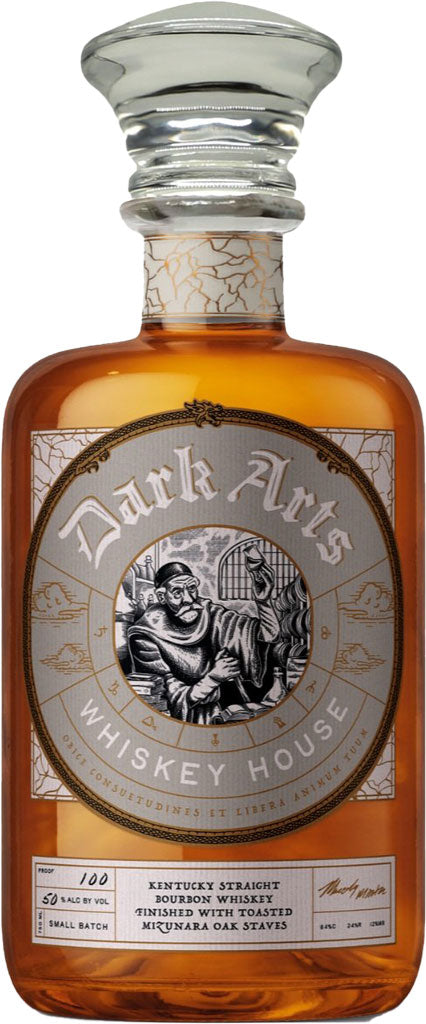 Dark Arts Whiskey House Toasted Mizunara Oak Staves Straight Bourbon Whiskey 750ml-0