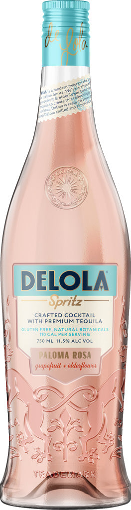 Delola Spritz Paloma Rosa w/ Tequila 750ml