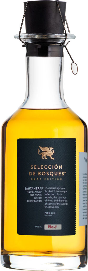 Destileria Santanera Seleccion de Bosques Tequila Anejo 750ml-0