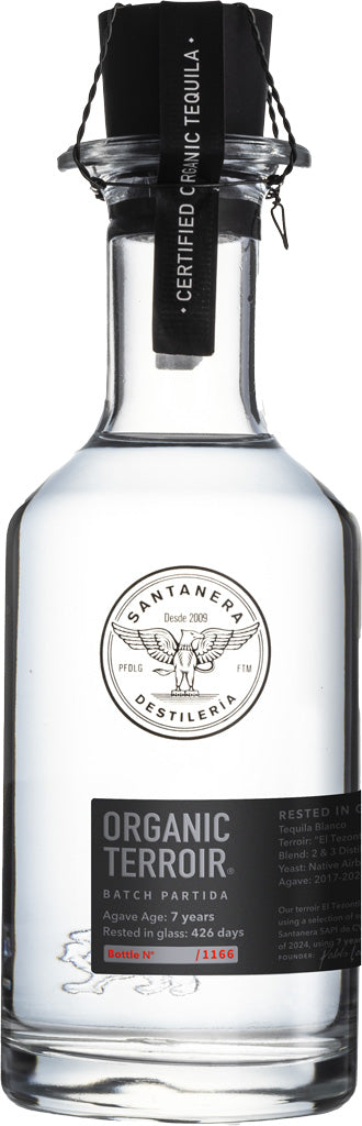 Destileria Santanera Tequila Organic Terroir Blanco 750ml-0
