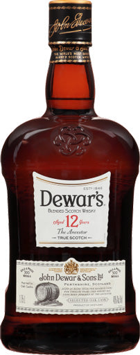 Dewar's 12 Year Old Blended Scotch Whisky 1.75L