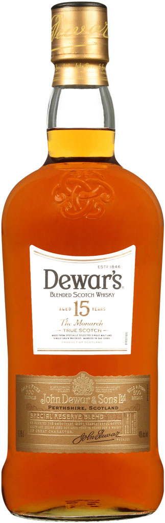 Dewar's 15 Year Old Blended Scotch Whisky 1.75L-0