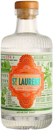 Distillerie du St. Laurent Tropical Odyssey Gin 700ml-0
