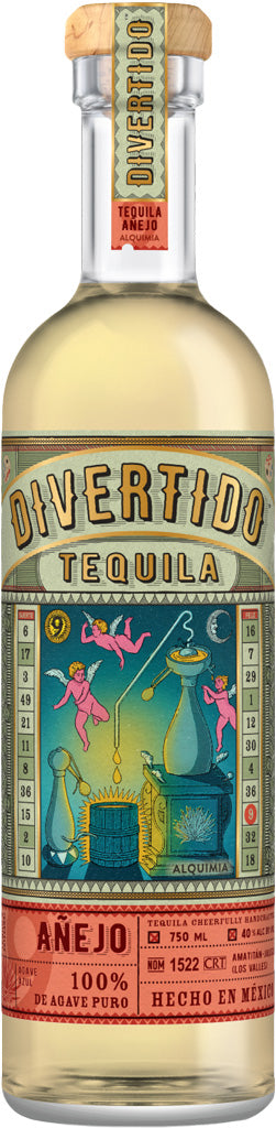 Divertido Tequila Anejo 750ml-0