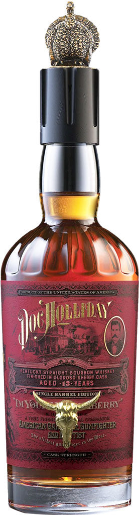 Doc Holliday Oloroso Sherry Cask Finish Straight Bourbon Whiskey 13 Year Old 750ml-0