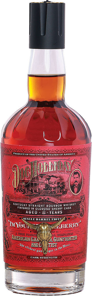 Doc Holliday Oloroso Sherry Cask Finish Straight Bourbon Whiskey 8 Year Old 750ml-0