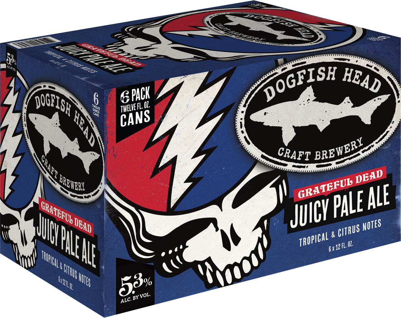Dogfish Head Grateful Dead Juicy Pale Ale 6pk Cans-0