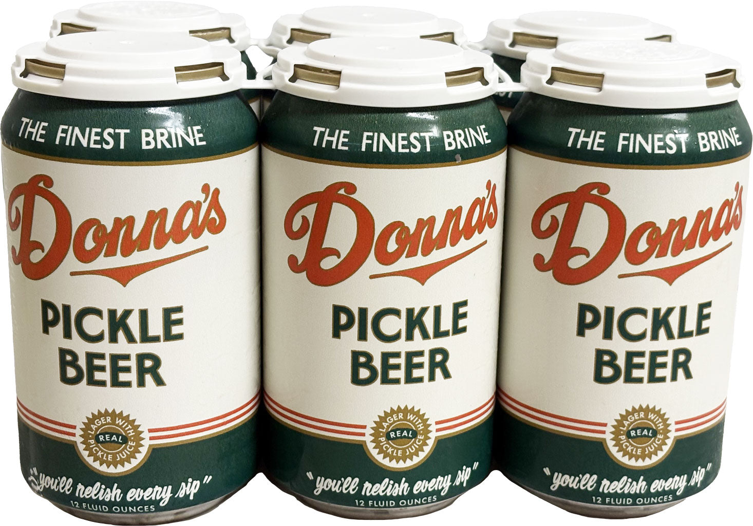 Donna's Pickle Beer 6pk Cans-0