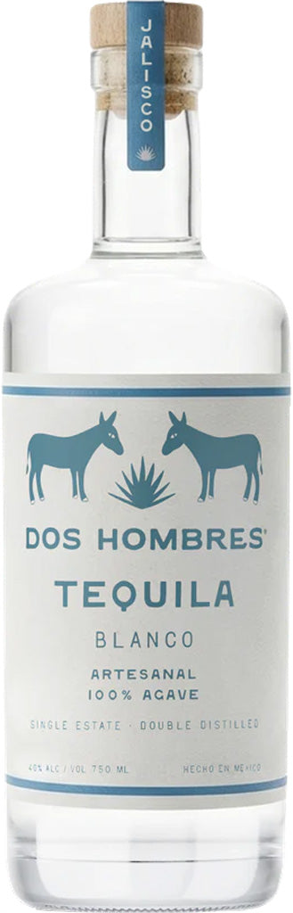 Dos Hombres Blanco Tequila 750ml-0