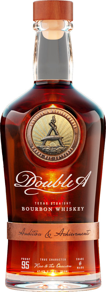 Double A Texas Straight Bourbon Whiskey 95 Proof 750ml-0