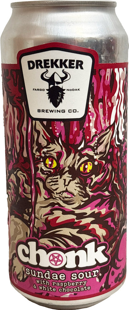 Drekker Chonk Sundae Raspberry White Chocolate 16oz Can-0
