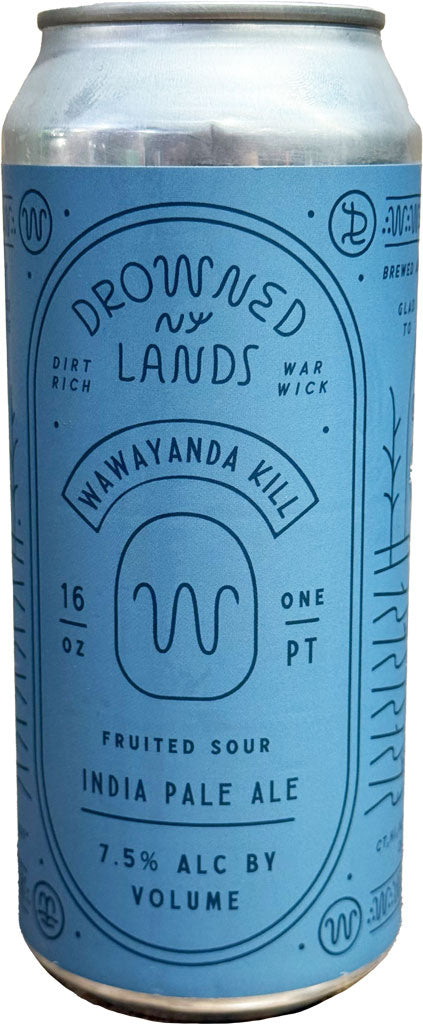 Drowned Lands Wawayanda Kill Sour IPA 16oz Can-0