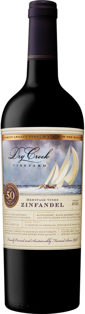 Dry Creek Vineyard Heritage Vine Zinfandel 2021 750ml-0