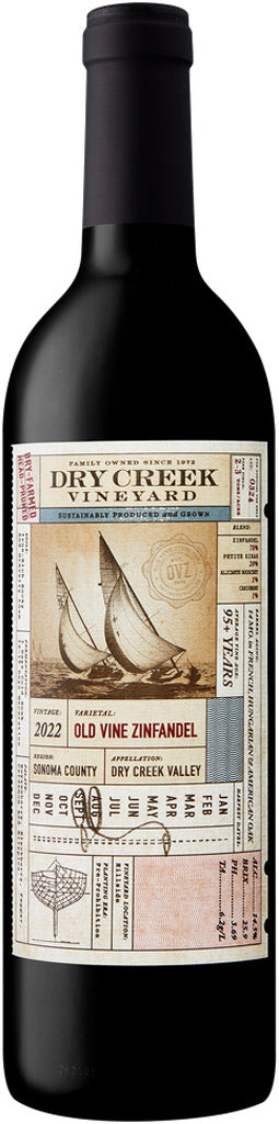 Dry Creek Vineyard Old Vine Zinfandel 2022 750ml-0
