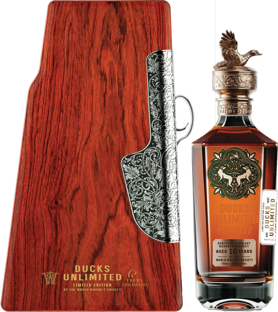 Ducks Unlimited Limited Edition Bourbon Whiskey 10 Year Old 750ml-0