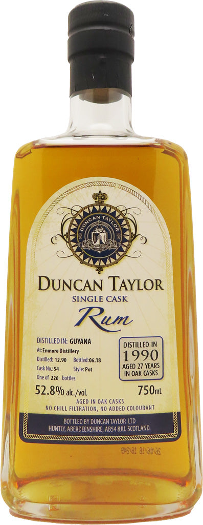 Duncan Taylor Guyana Rum 27 Year Old 1990 #54 750ml
