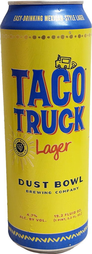 Dust Bowl Taco Truck Lager 19.2oz Can-0