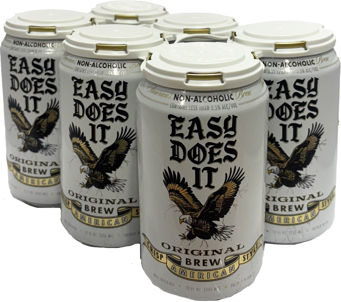 Easy Does It Amerian Style Brew N/A 6pk Cans-0