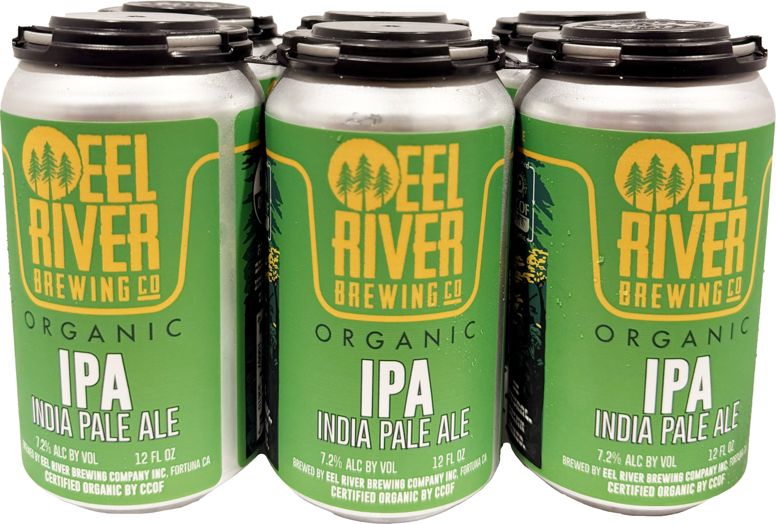 Eel River Organic IPA 6pk Cans-0