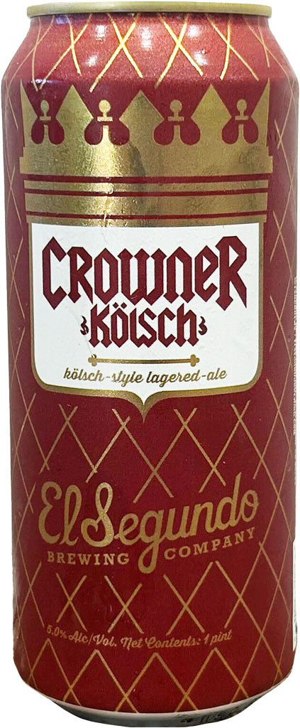 El Segundo Crowner Kolsch Lager 16oz Can – Mission Wine & Spirits