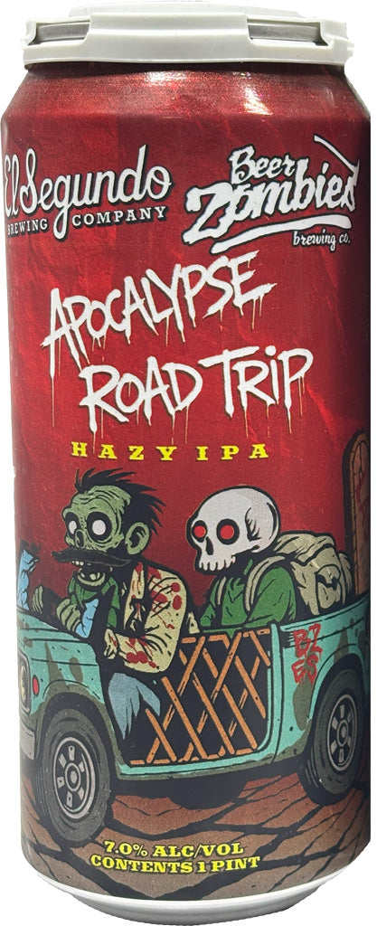 El Segundo x Zombies Apocalypse Road Trip Hazy IPA 16oz Can-0