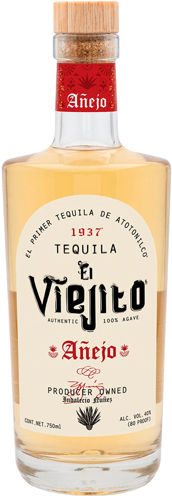 El Viejito Tequila Anejo 750ml-0