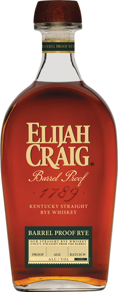Elijah Craig Batch B526 Barrel Proof 10 Year Old Kentucky Rye 750ml-0