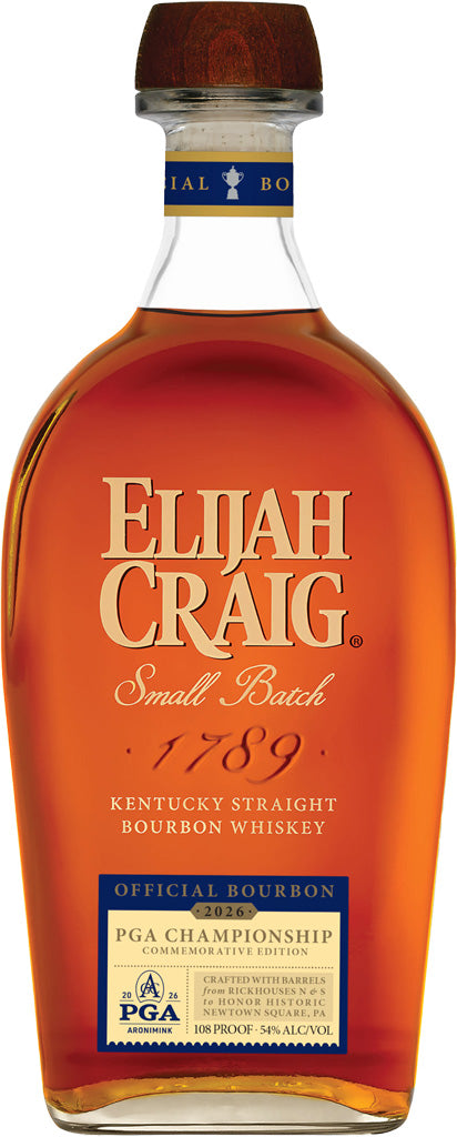 Elijah Craig Small Batch PGA Championship Straight Bourbon Whiskey 2026 750ml-0