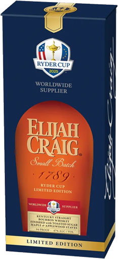 Elijah Craig Toasted Barrel Ryder Cup Limited Edition Bourbon Whiskey 2025 750ml-0