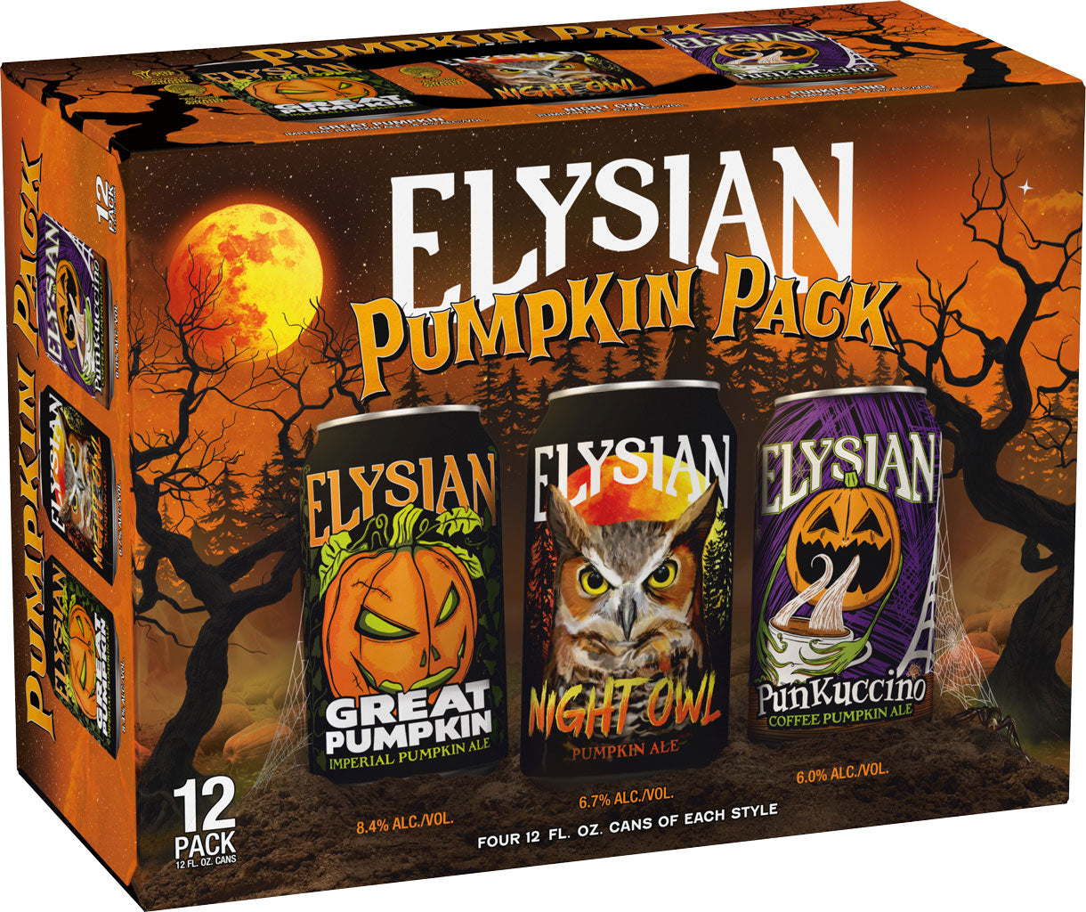 Elysian Pumpkin Variety Pack 12pk Cans-0