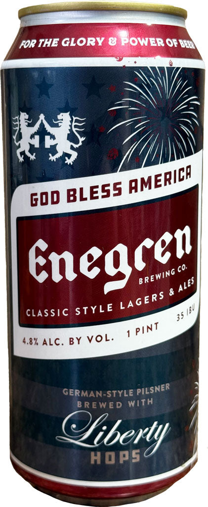 Enegren Liberty Hops Pilsner 16oz Can-0