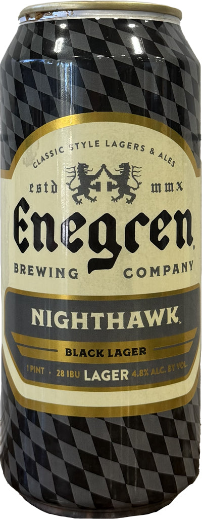 Enegren Nighthawk Black Lager 16oz Can-0