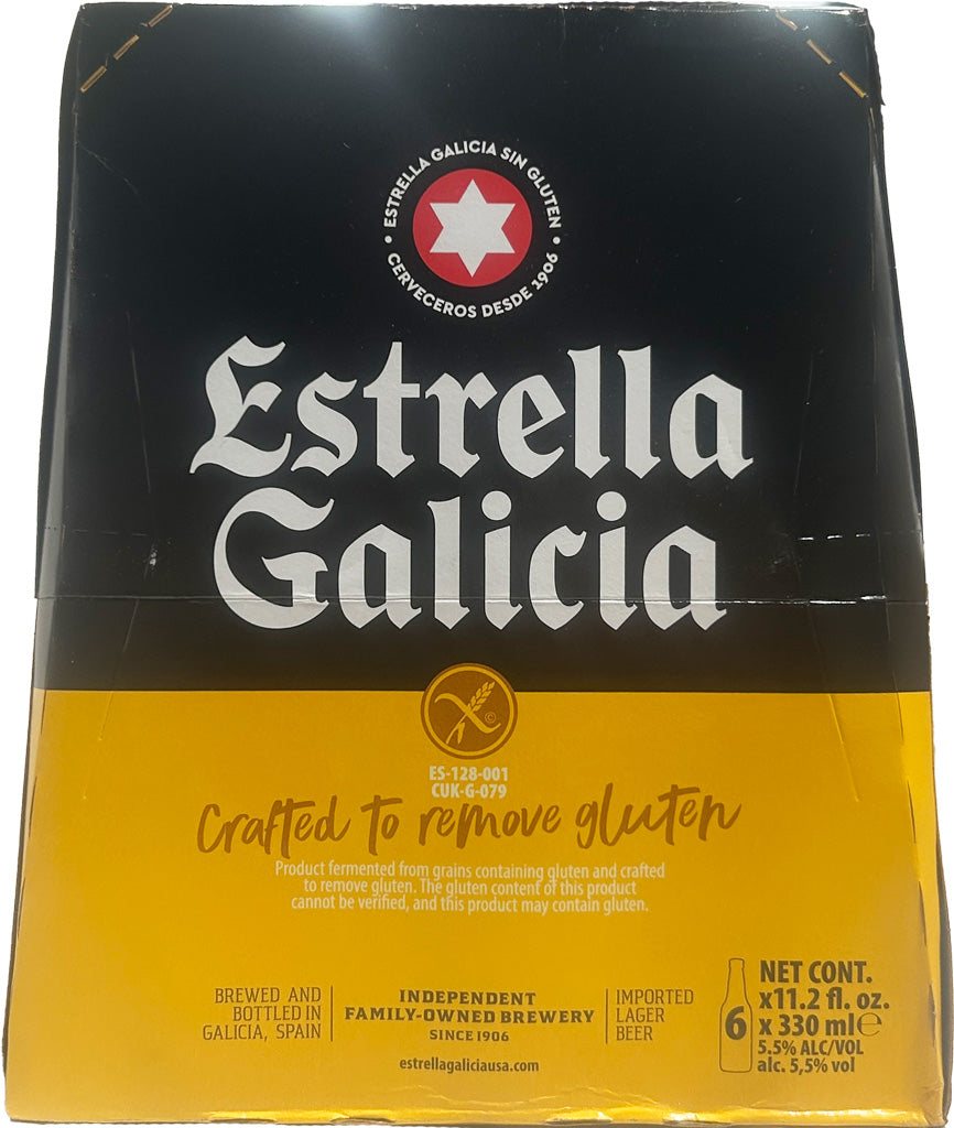 Estrella Galicia Gluten Removed 6pk Btls-0