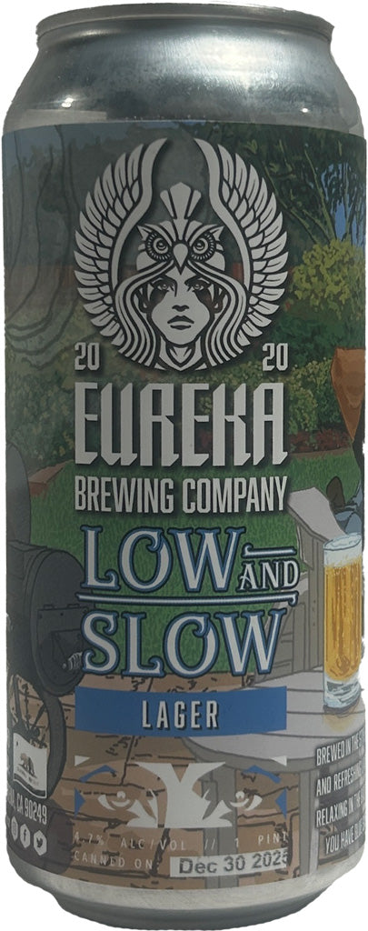 Eureka Brewing Low & Slow Lager 16oz Can-0
