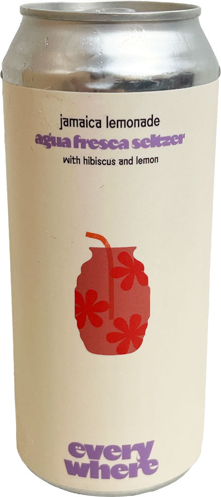 Everywhere Agua Fresca  Jaimica Lemonade Seltzer 16oz Can-0