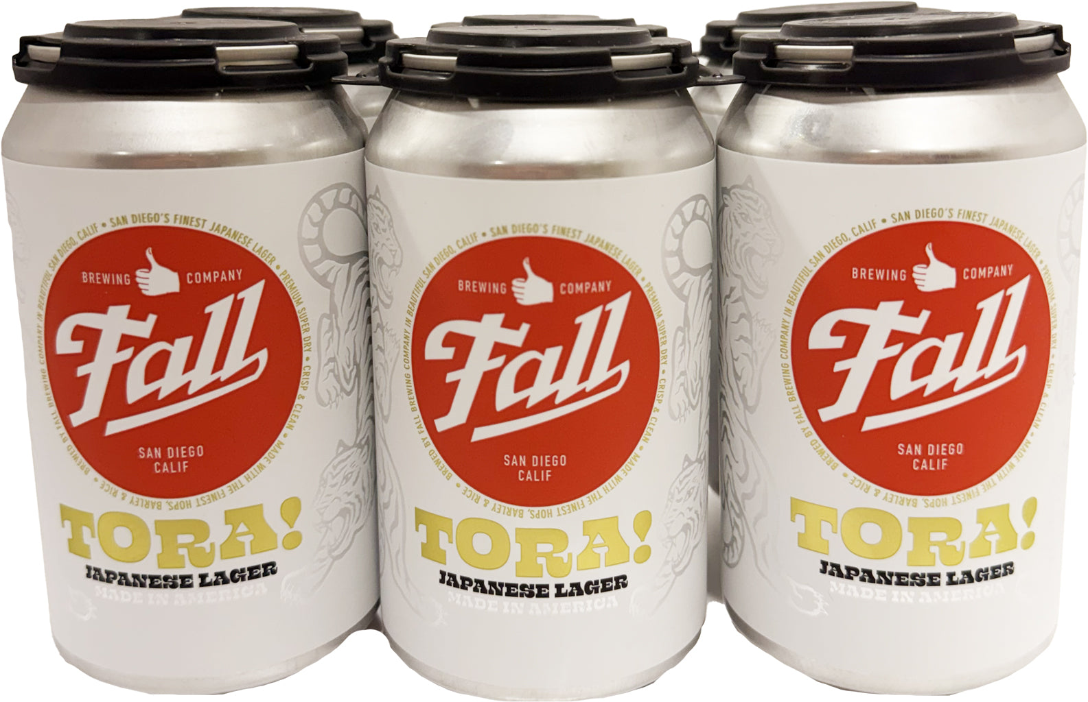 Fall Brewing Tora! Japanese Lager 6pk Cans-0