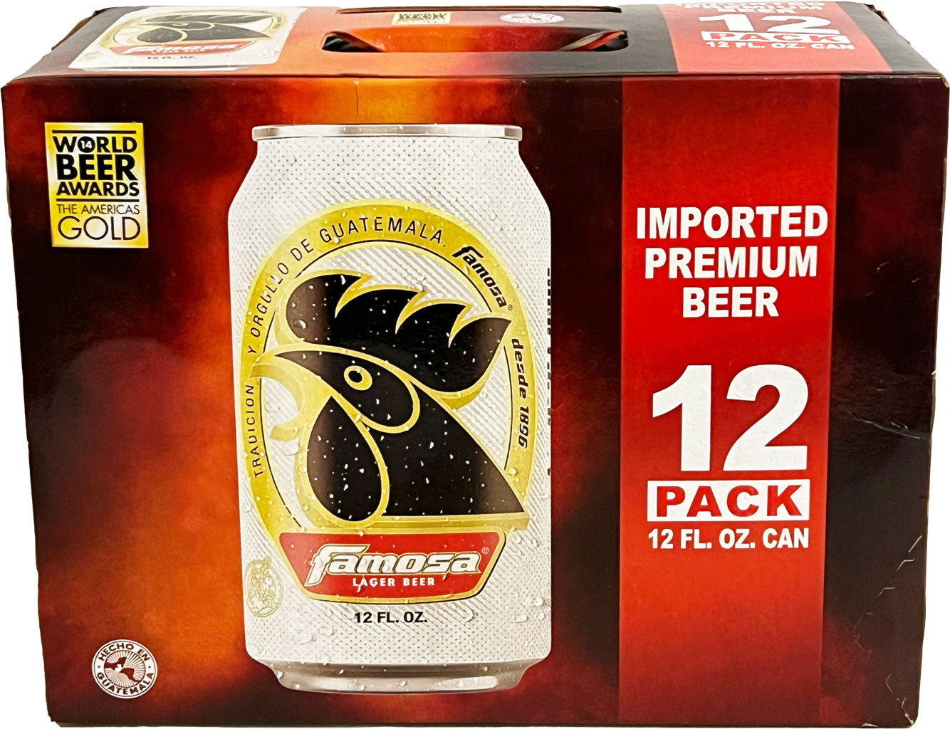 Famosa Lager 12pk cans-0