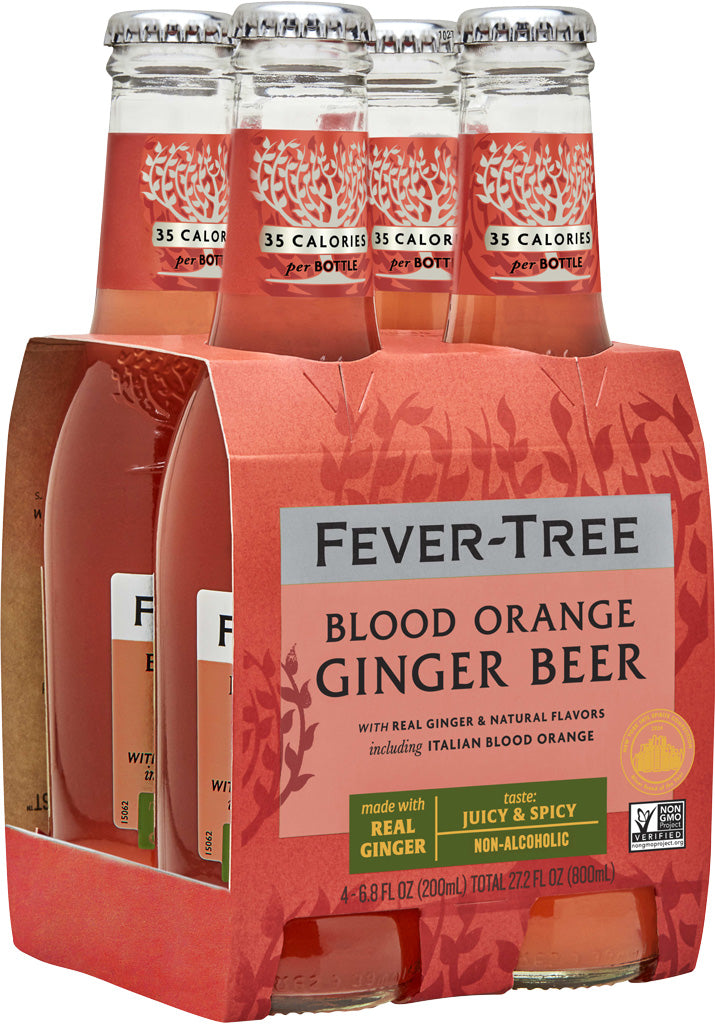Fever-Tree Blood Orange Ginger Beer 4pk Btls-0