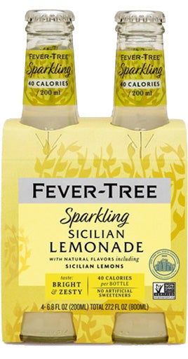 Fever-Tree Sparkling Sicilian Lemonade 4pk