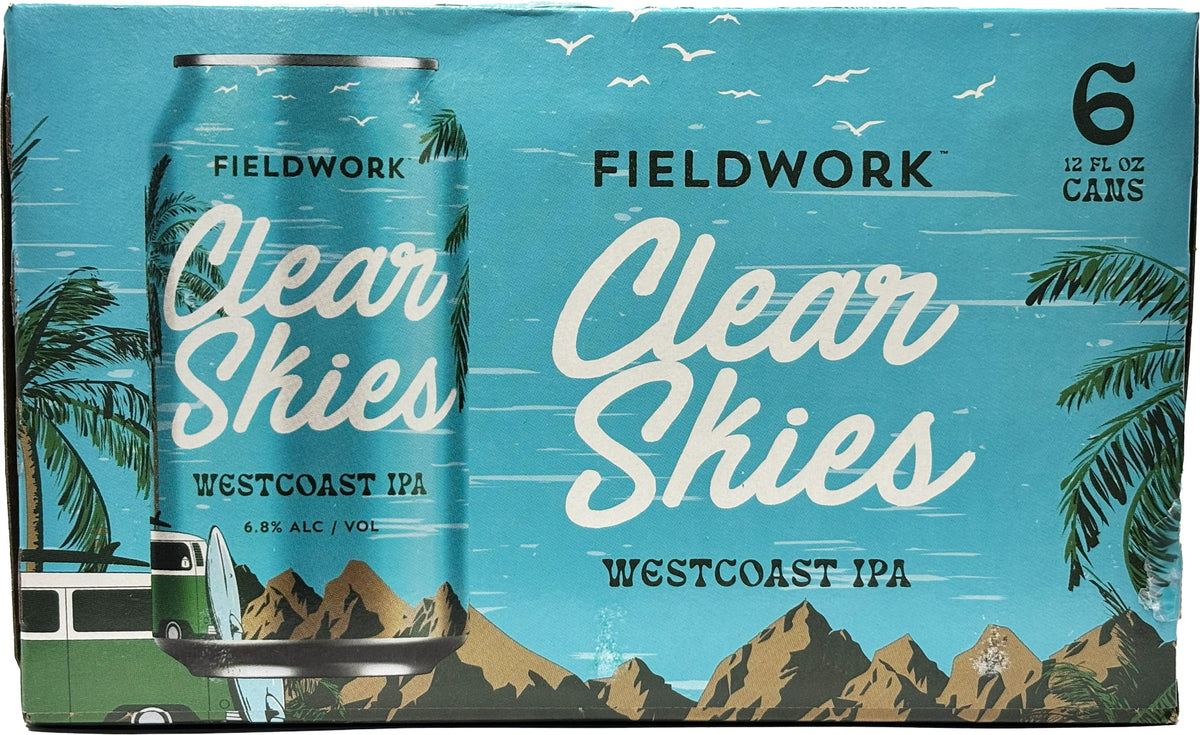 Fieldwork Clear Skies IPA 12oz 6pk Cans-0