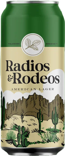 Fieldwork Radios & Rodeos American Lager 16oz Can-0