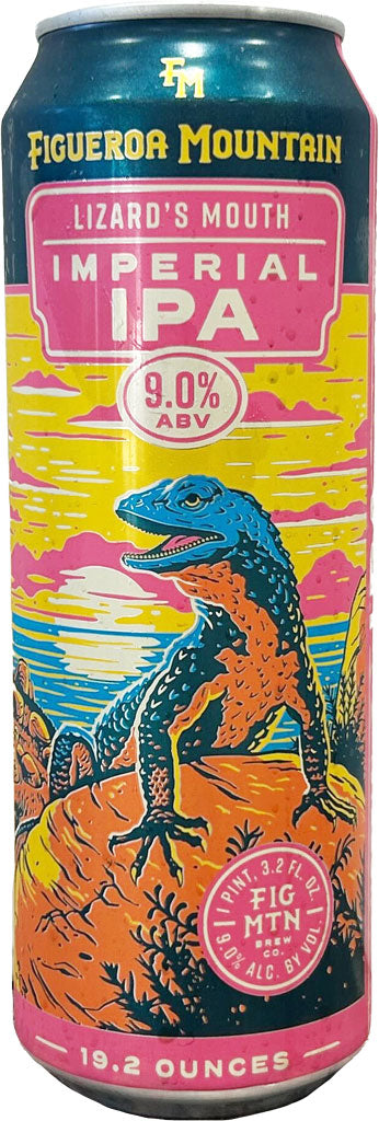 Figueroa Mountain Lizard's Mouth Imp. IPA 19.2oz-0