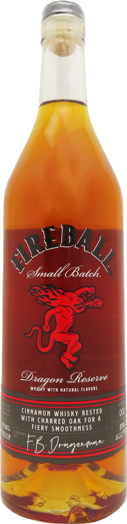 Fireball Small Batch Dragon Reserve Cinnamon Whisky 750ml-0