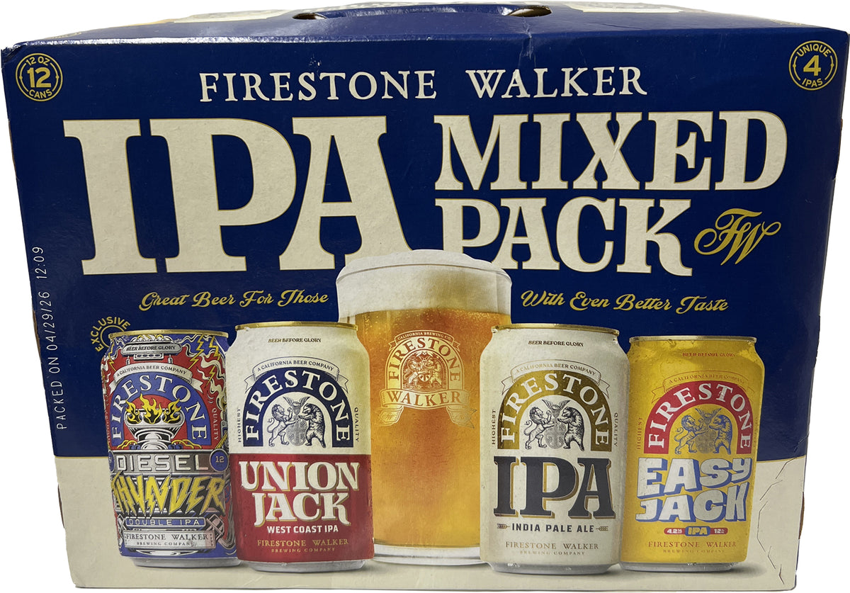 Firestone IPA Mixed 12pk Cans-0