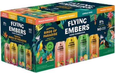 Flying Embers Birds Of Paradise Kombucha 8pk-0