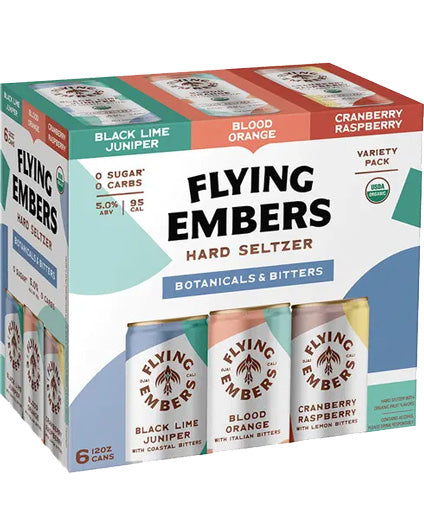 Flying Embers Botanical Bitters Seltzer 12oz 6pk Cans