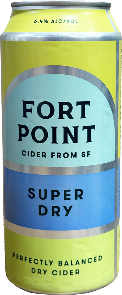 Fort Point Super Dry Cider 16oz Can-0