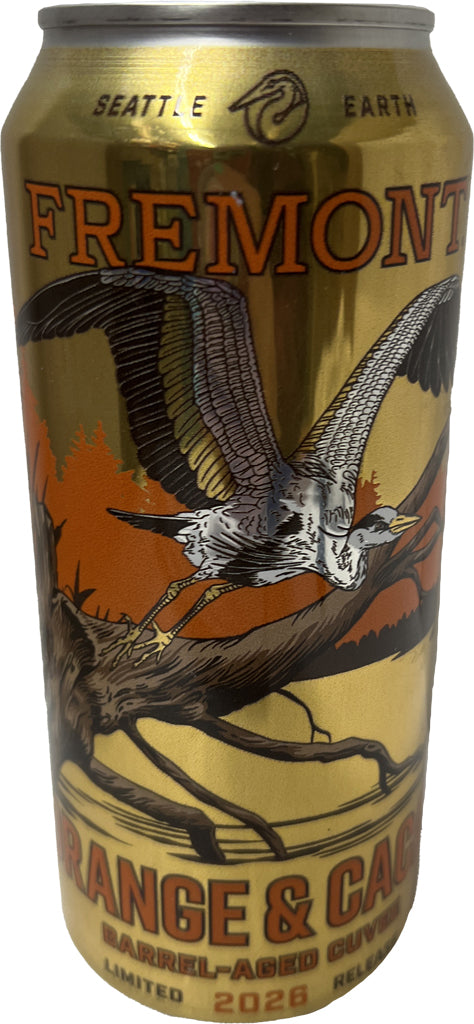 Fremont Orange & Cacao Barrel Aged Cuvee Stout 16oz Can-0